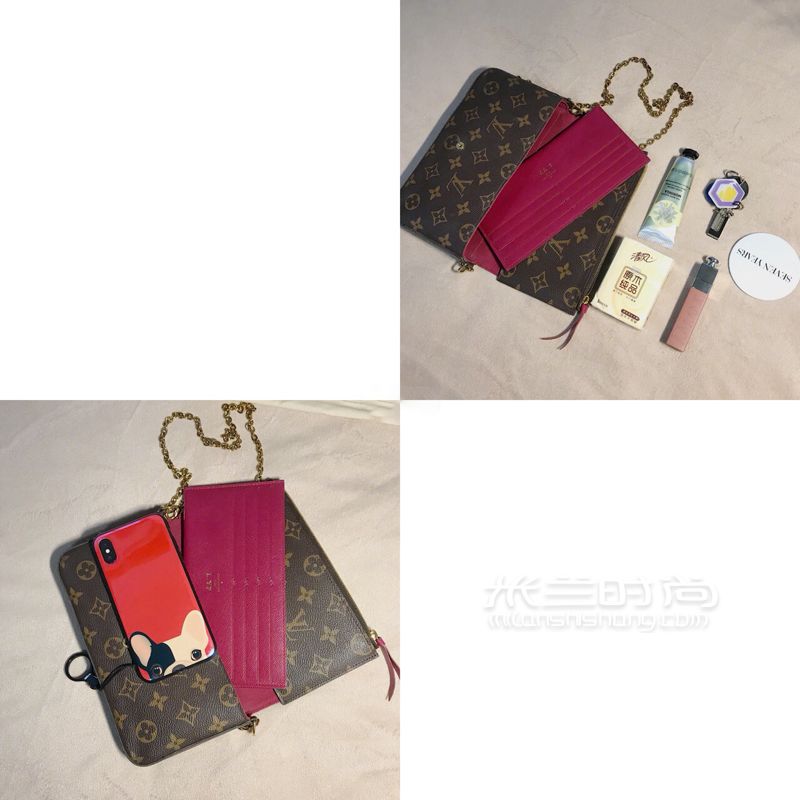 LV 老花三合一鏈條包 解鎖種背法 附上身圖_時尚 (4)