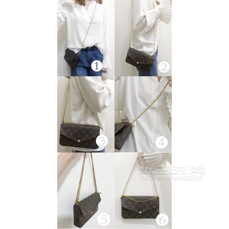 LV 老花三合一鏈條包 解鎖種背法 附上身圖_時尚 (5)