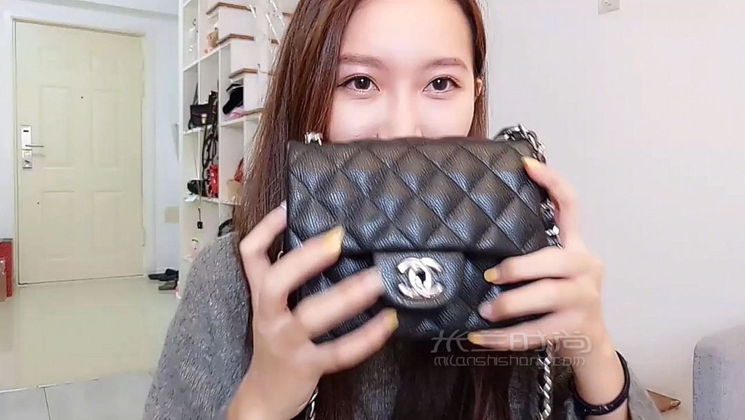種草奢侈品入門包 荔枝牛皮菱格紋mini cf 方胖子 今天買的經(jīng)典款小香給大家