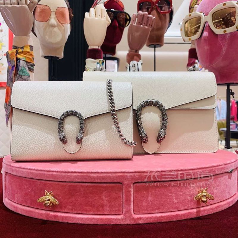 gucci酒神包19年新色簡直美炸天了！小仙女必備啊！顏色是類似乳白色的全牛 (7)