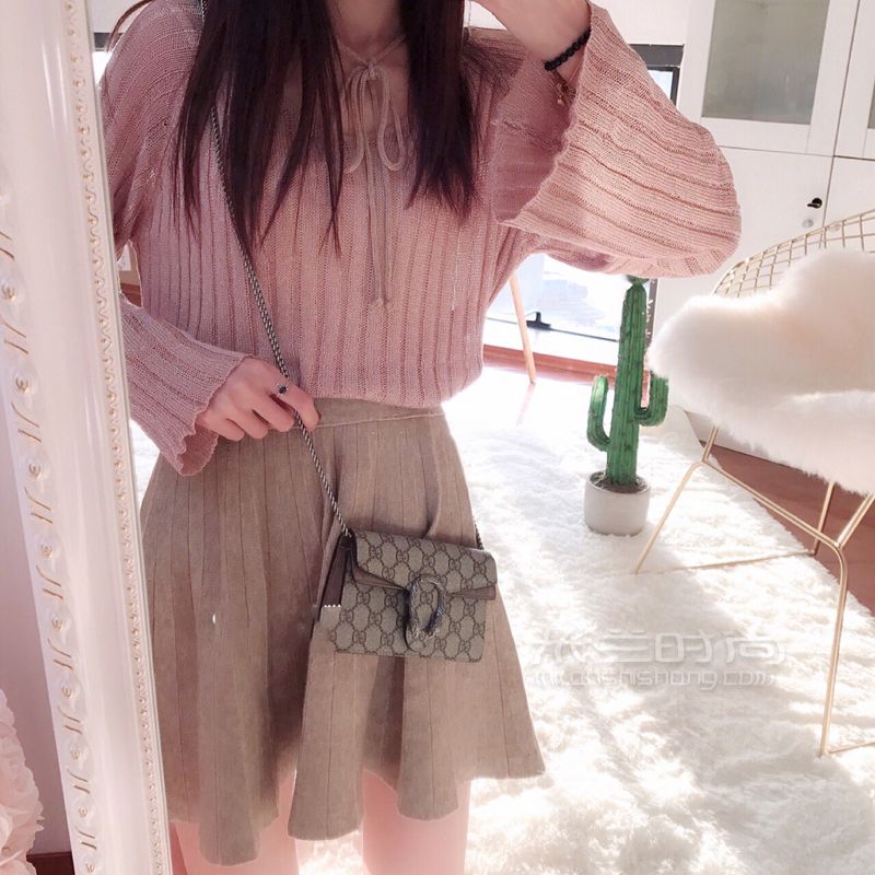 Gucci酒神包 supermini 成熟風(fēng)的小可愛(ài) 古馳 (1)