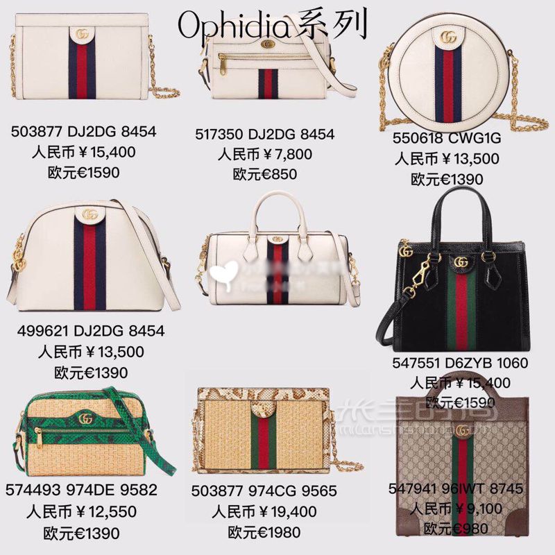 Gucc七大系列經(jīng)典包(附國內(nèi)/意大利價(jià)格) Gucci源于意大利的時(shí)裝奢飾品牌 (4)