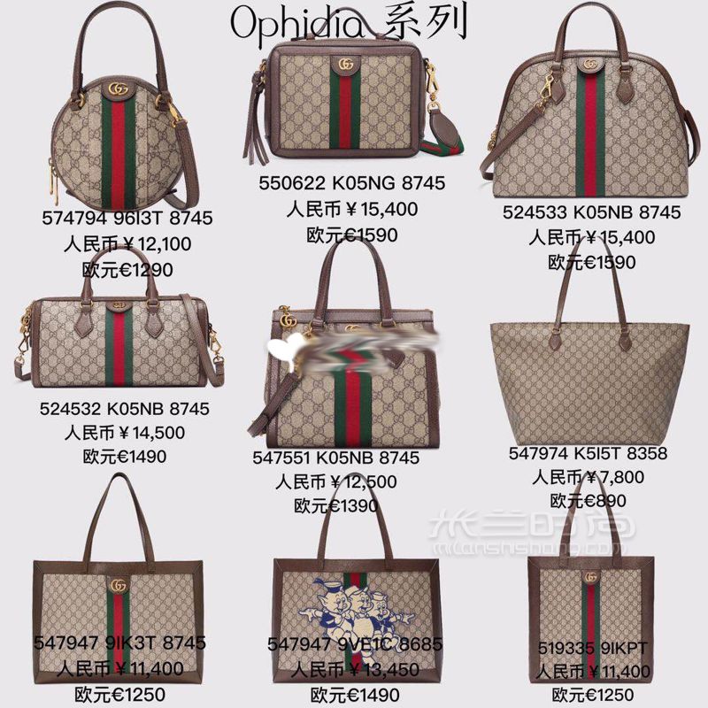 Gucc七大系列經(jīng)典包(附國內(nèi)/意大利價(jià)格) Gucci源于意大利的時(shí)裝奢飾品牌 (2)