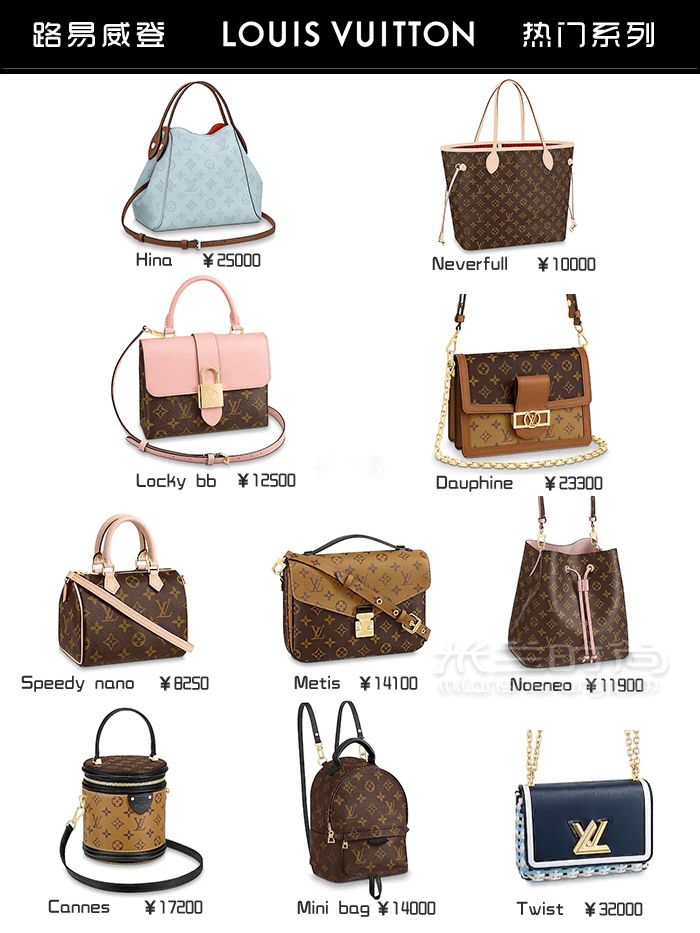奢侈品包包熱門大盤點(diǎn)9張圖帶你看完  Chanel、Gucci、LV (4)