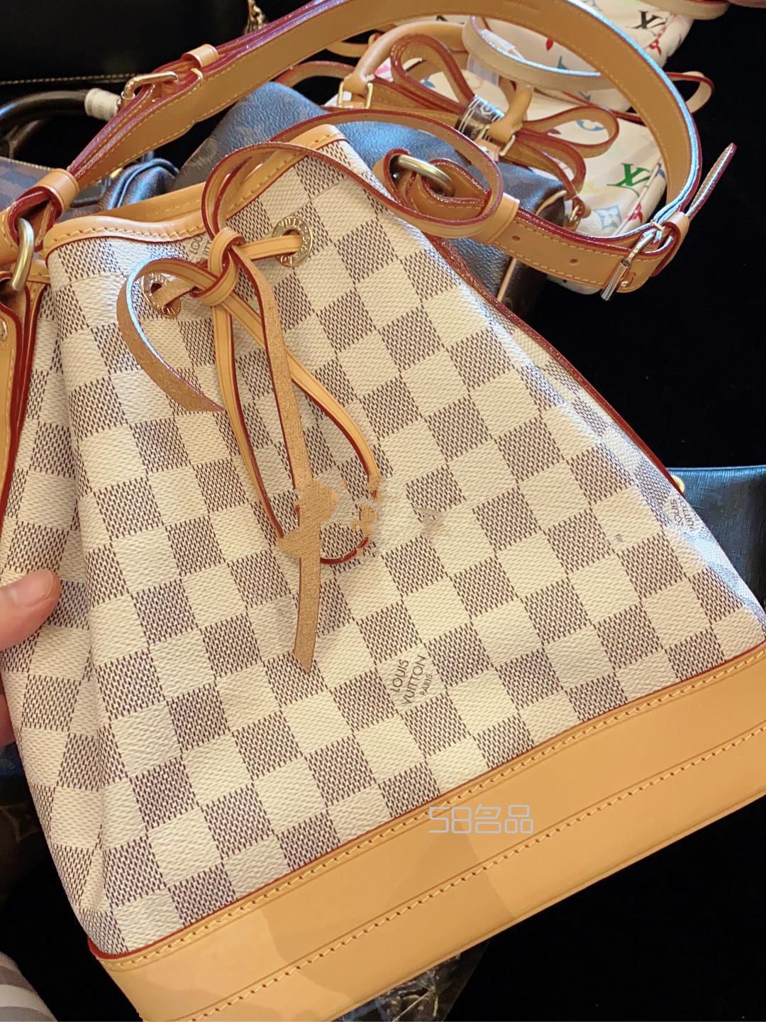 LV的白棋盤girolata購物袋改造和終極拆包,lv五金退色_12