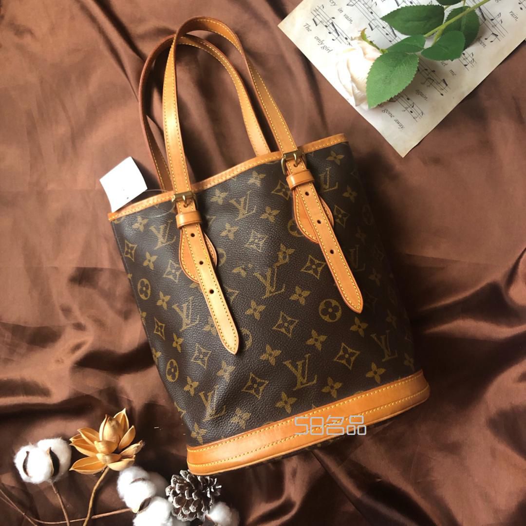 中古包欣賞入門級(jí)中古包LV小水桶,lv短款老花錢包_1