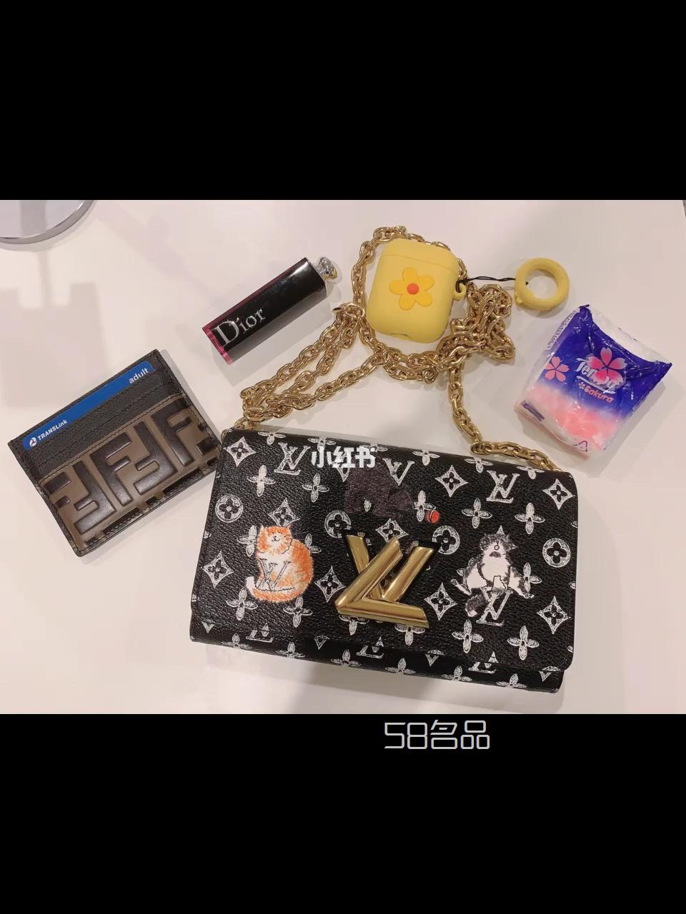 Lv twist 小號鏈條包,藤原浩lv公文包_1
