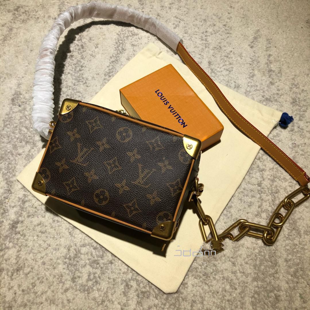 2020 新款 Lv soft trunk 復(fù)古五金鏈條包,lv48870價格_3