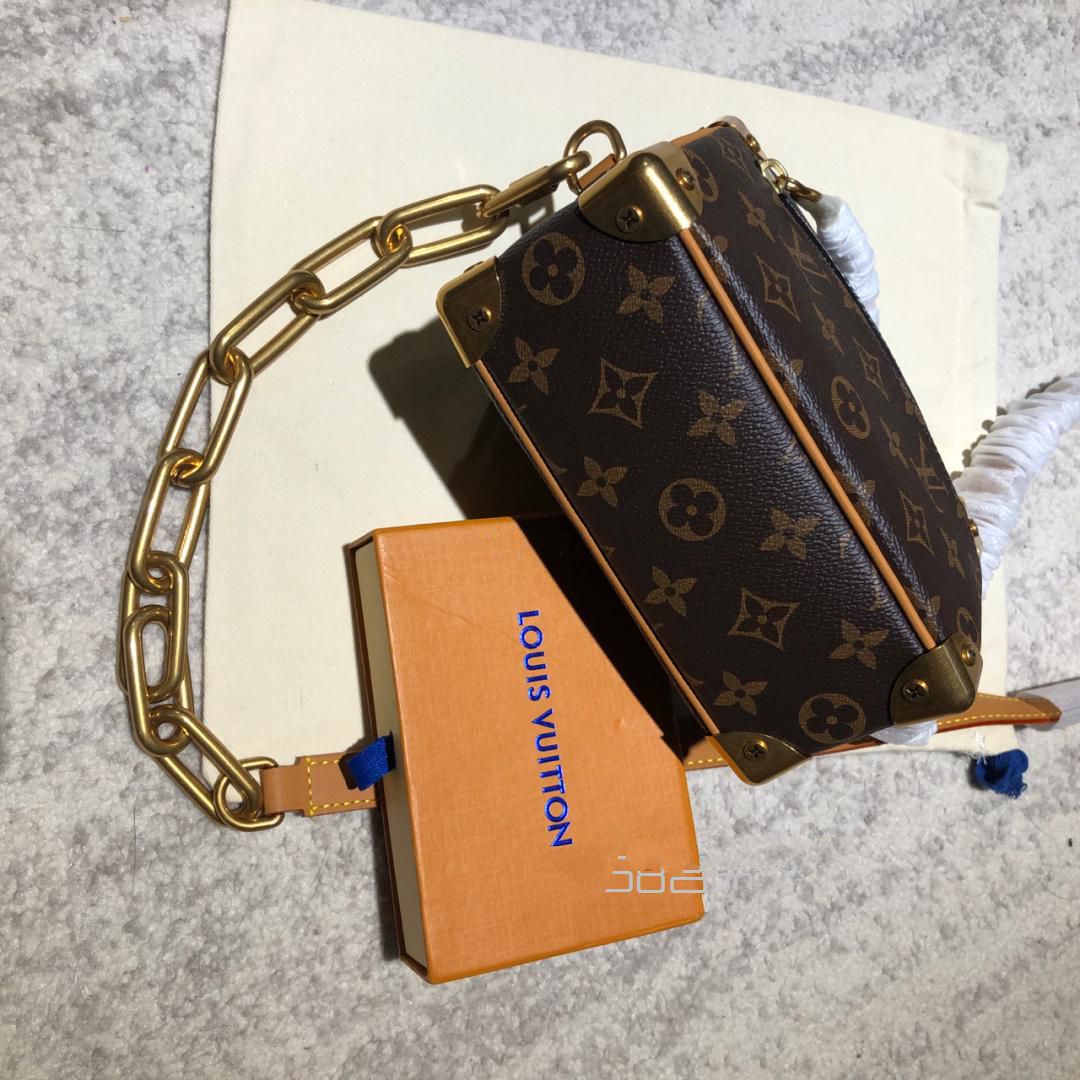 2020 新款 Lv soft trunk 復(fù)古五金鏈條包,lv48870價格_9