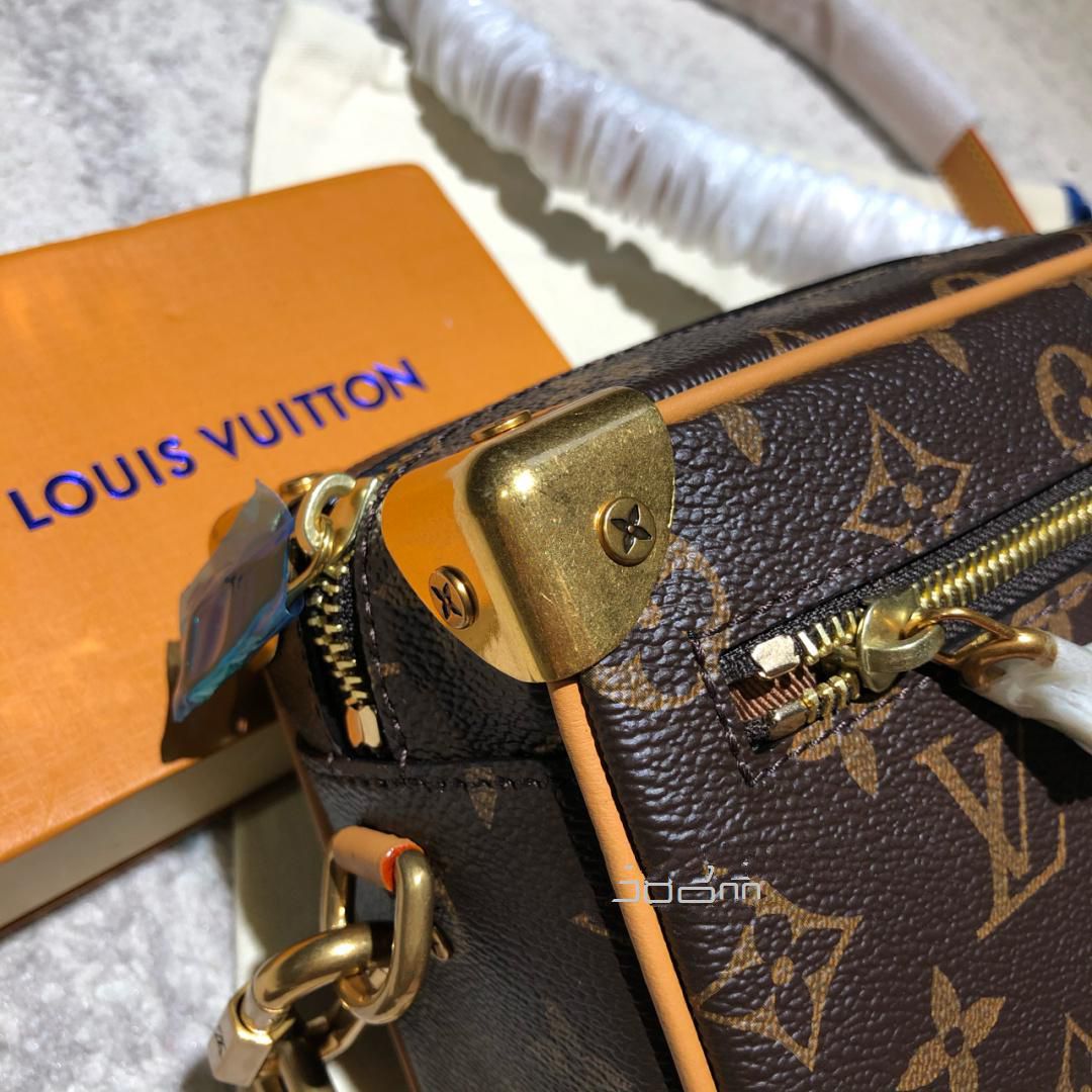 2020 新款 Lv soft trunk 復(fù)古五金鏈條包,lv48870價格_12