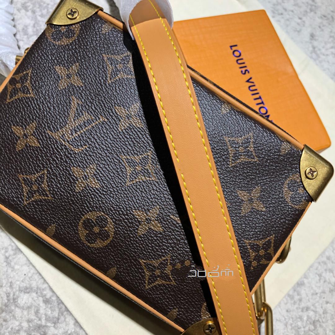 2020 新款 Lv soft trunk 復(fù)古五金鏈條包,lv48870價格_7