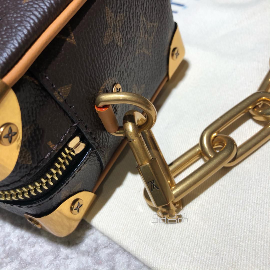 2020 新款 Lv soft trunk 復(fù)古五金鏈條包,lv48870價格_5