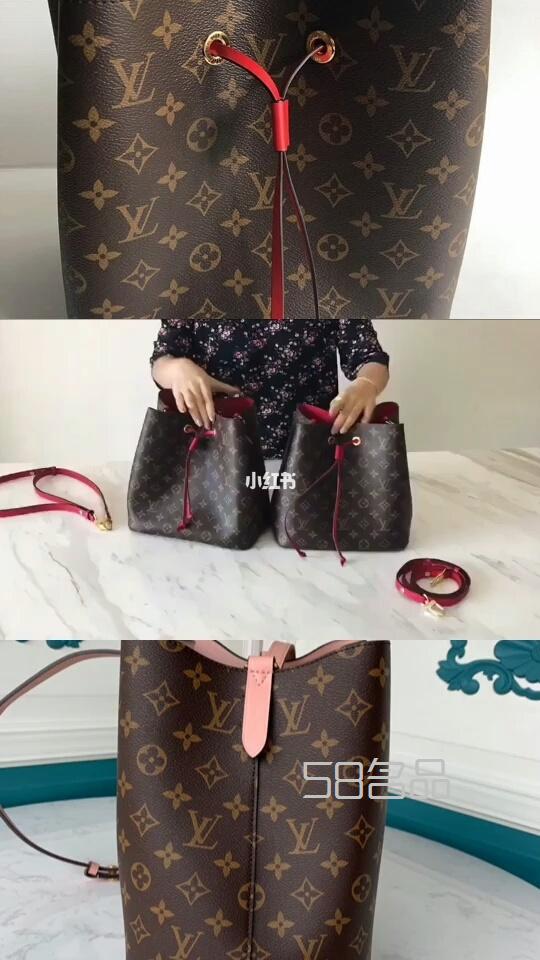 lv水桶包視頻對比鑒定,lv雙肩背包款式_1