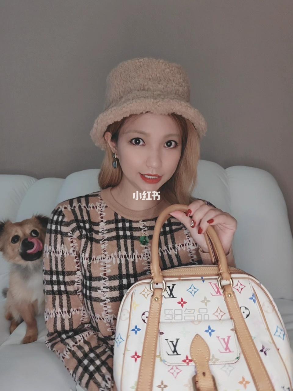 第八個(gè)中古包分享LV白三彩飯盒包,lv n60015全黑的是真的假的_1