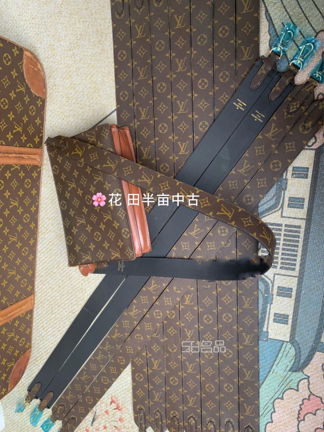 LV萬能寬肩帶【正品包拆包肩帶】中古包肩帶,lv新款女包圖片_3