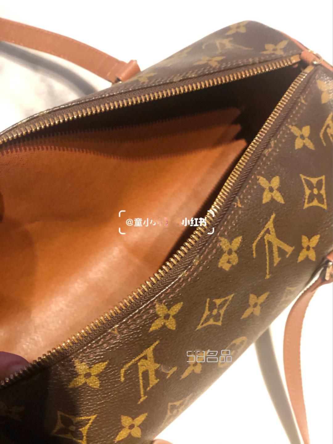 第二只中古包——LV圓筒子母包,lv 純黑錢包_16