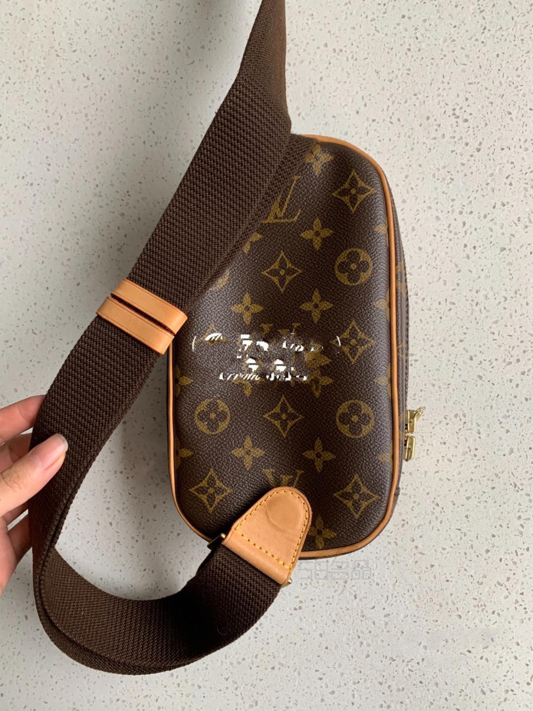 lv中古老花胸包 蛋蛋包,lv包包原單_3