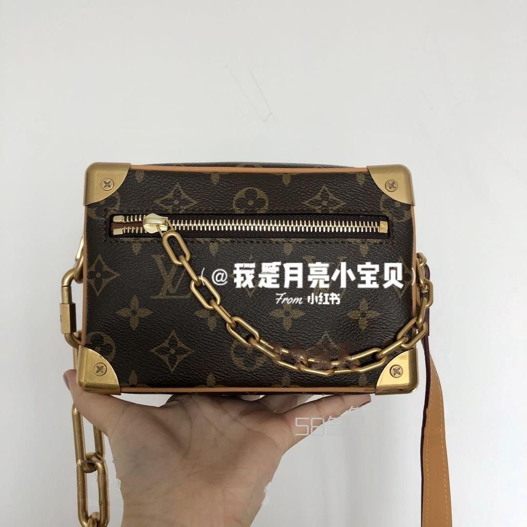 中古包拆包LV大小圓餅手機盒子軟盒子,lv m40324_5