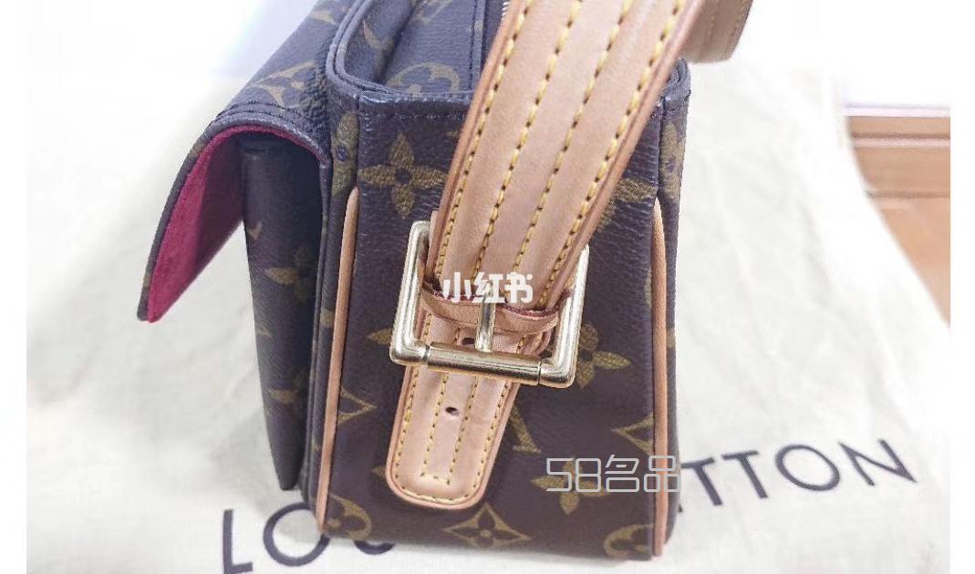 Lv駱駝包 全新保存品,lv皮帶頭五金_3