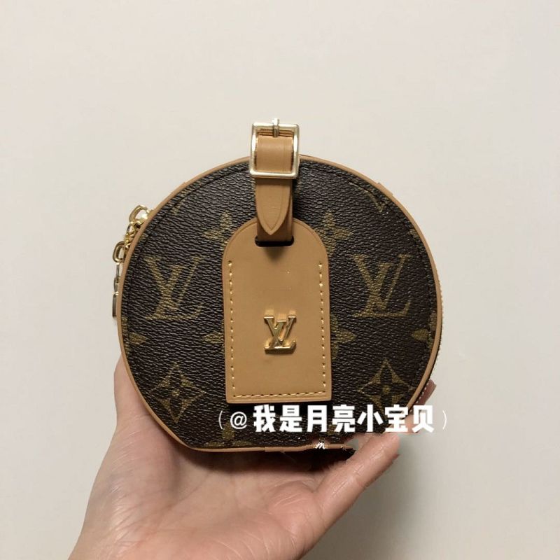中古包拆包我的Lv 小圓餅可愛,lv neonoe水桶包橘色_9