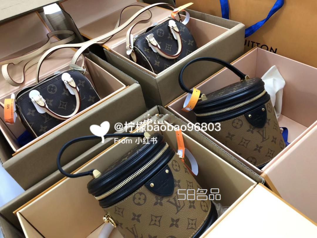 LV 老花枕頭包、水桶包-每一款都經(jīng)典又耐用,楊冪的lv包包_1