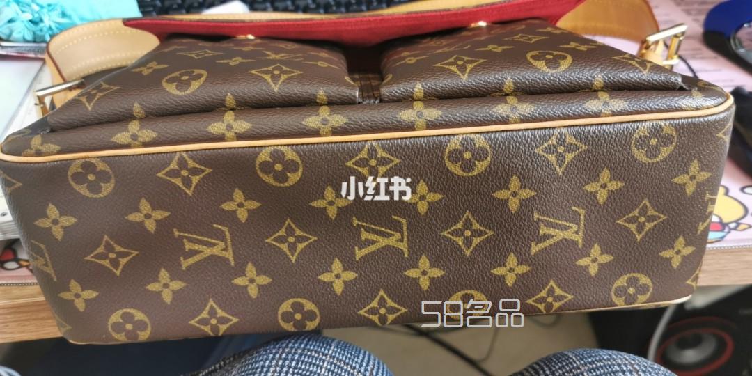 喜獲LV駱駝包中號(hào)一枚不要太百搭喲,lv老花圓筒包材質(zhì)_10