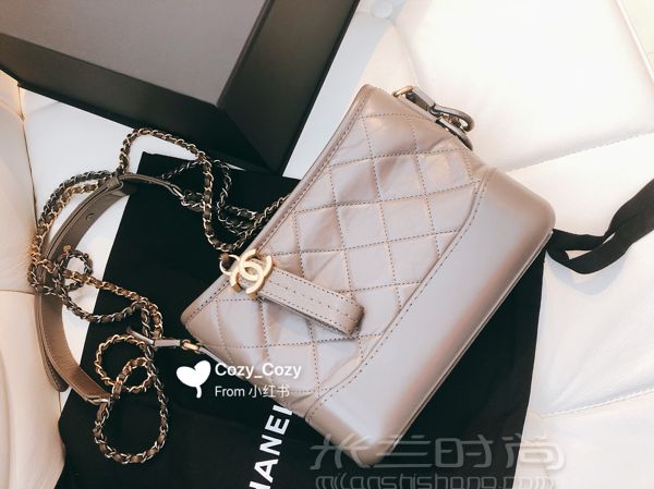 2018 Chanel 秋冬新款 Gabrielle 流浪包小號入手_4