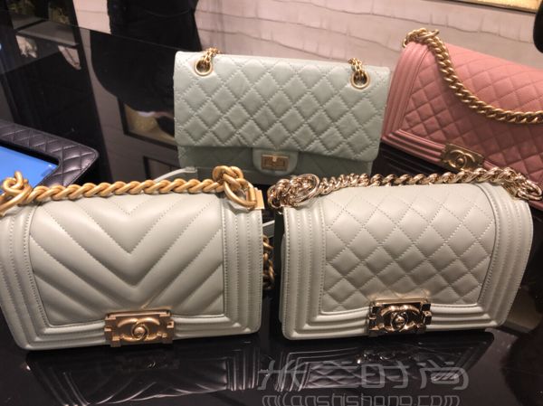 向香奈兒勢(shì)力低頭 Chanel 2018春夏 薄荷綠2.55_6
