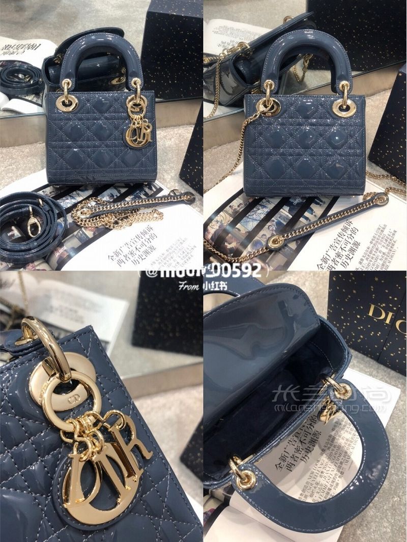 2020Dior新色漆皮戴妃Lady包包集合啦！迪奧怎么樣_2