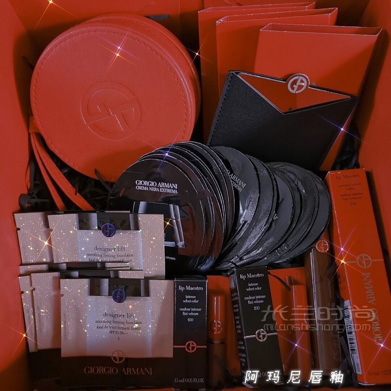 雙十一購阿瑪尼唇釉贈品超多?。?！_1