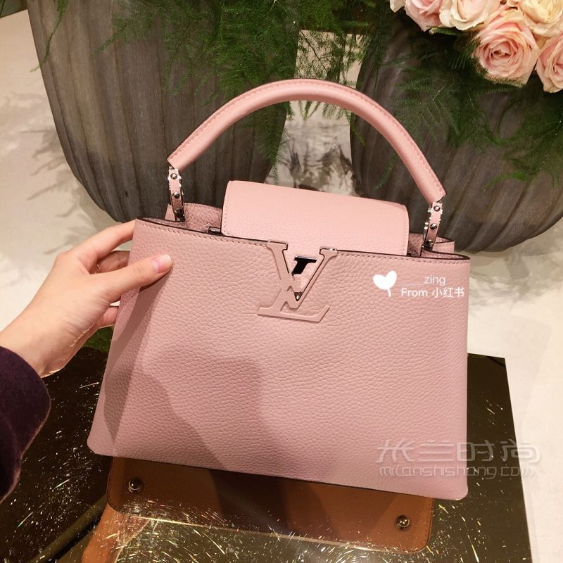 LV Capucines包 超美櫻花粉 LV水桶包有哪些款式？_1