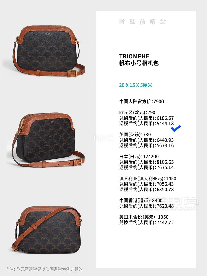 LV Celine老花包全球比價(jià) 思琳Celine_6