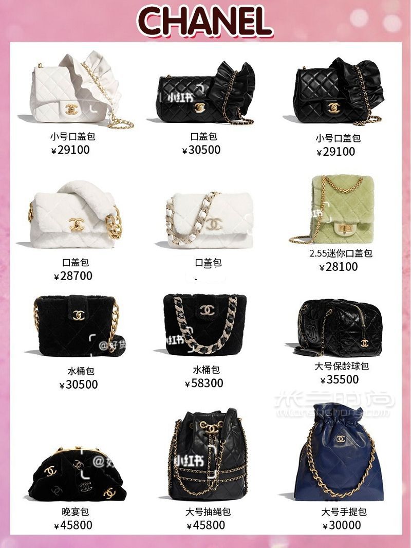 Chanel2020秋冬新款包  附官網(wǎng)價格_3