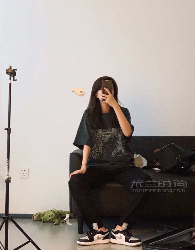 Cav Empt女孩上線Aj1 Low其實也很好看_8