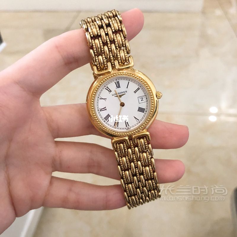 浪琴復(fù)古小金表 小金表表帶_1