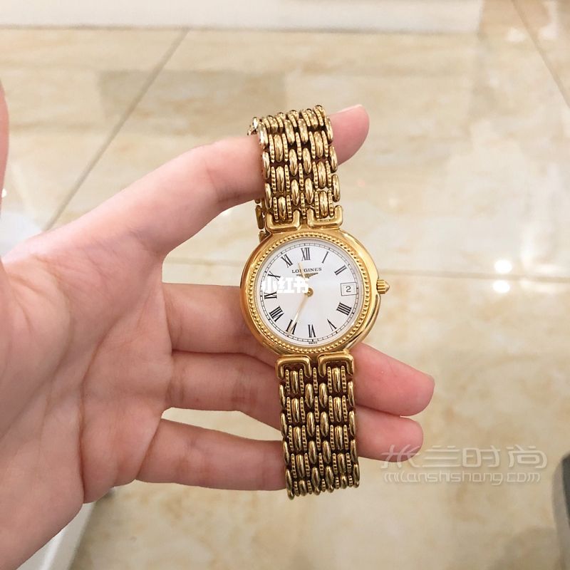 浪琴復(fù)古小金表 小金表表帶_2