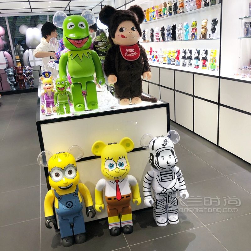日本bearbrick專賣店 潮玩積木暴力熊_1