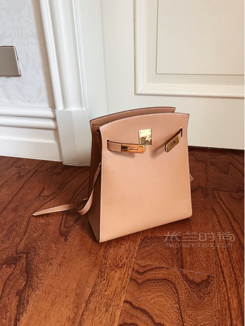 Hermes sport Kelly 金棕小號(hào)和大號(hào)對(duì)比_4