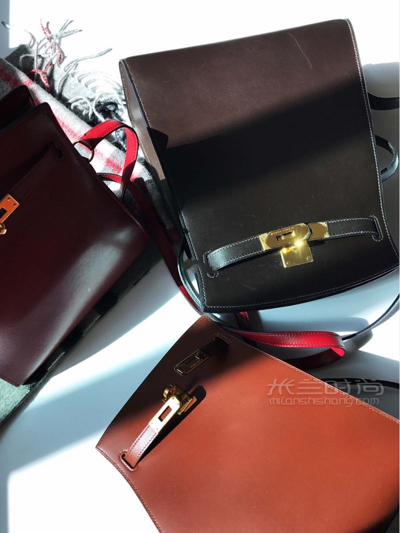 Hermes sport Kelly 金棕小號(hào)和大號(hào)對(duì)比_6