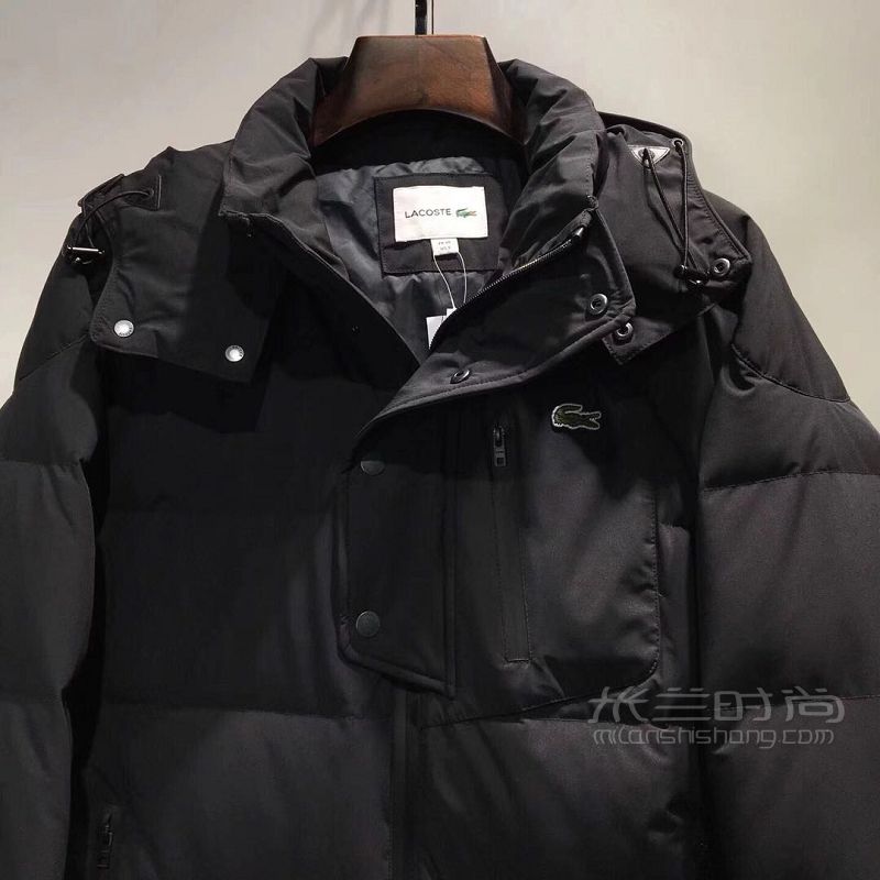 Lacoste 拉科斯特、法國著名鱷魚牌 秋冬新款連帽羽絨服LACOSTE-lacoste怎么_4