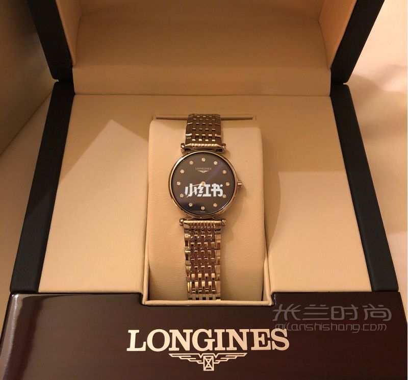 浪琴嘉嵐系列帶鉆女表強(qiáng)推深藍(lán)色呀 一直想買(mǎi)塊表_3