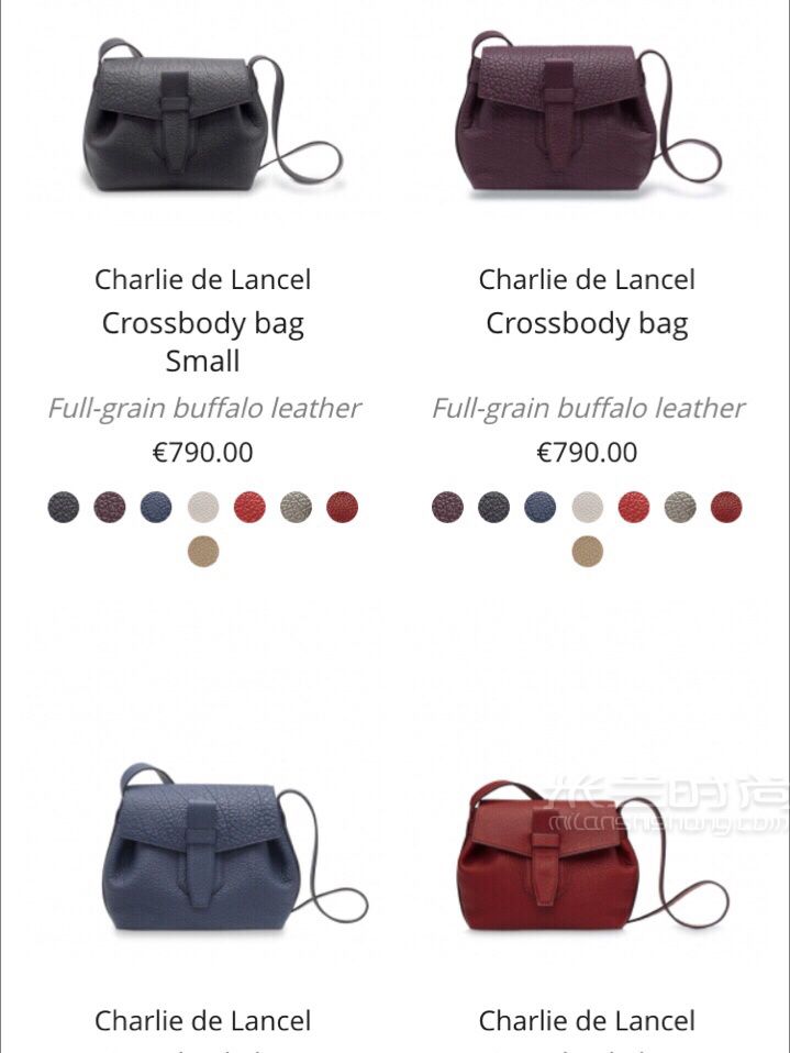 這么美的包為什么不紅??！【Lancel】 大象灰手鐲斜挎_3