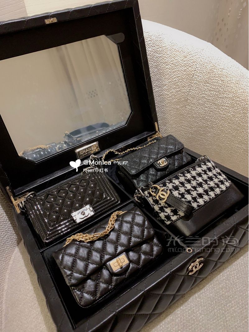 Chanel香奈兒限量禮盒 四個香奈兒包包終于回來了_1
