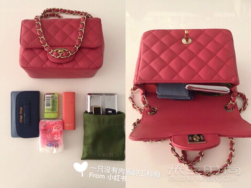 chanel 入門款CF2.55方胖子評(píng)測(cè) 附上身對(duì)比圖_3